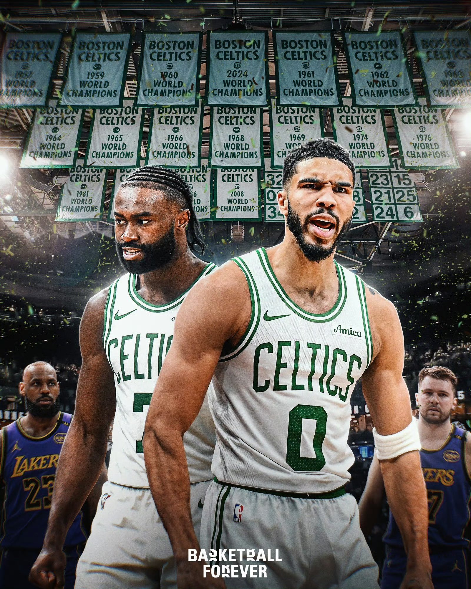 塔图姆重要时刻表现优异，美国队带队取胜！